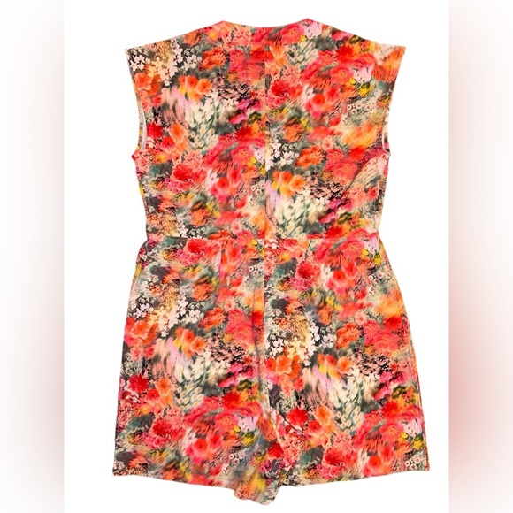 NWOT Athleta Marlow Romper, Renewed Bloom Pink SIZE M - Picture 4 of 6